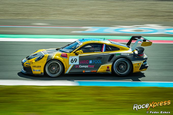 Jaap van Lagen Porsche cup Benelux