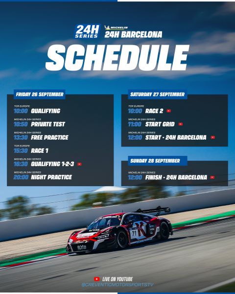 Michelin 24H SERIES European Series 24H BARCELONA 2025 Foto 11