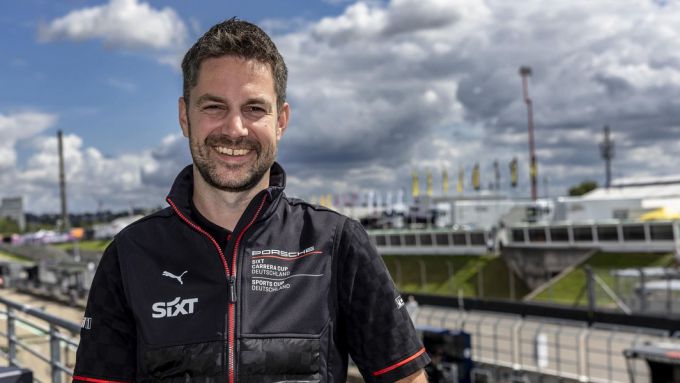 Porsche Sixt Carrera Cup Deutschland 2025 Red Bull Ring Foto 4 Thorsten Rückert, projectmanager van de Porsche Sixt Carrera Cup Deutschland