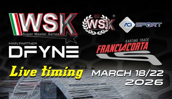 WSK Super Master Series 2026 op het Franciacorta Karting Circuit