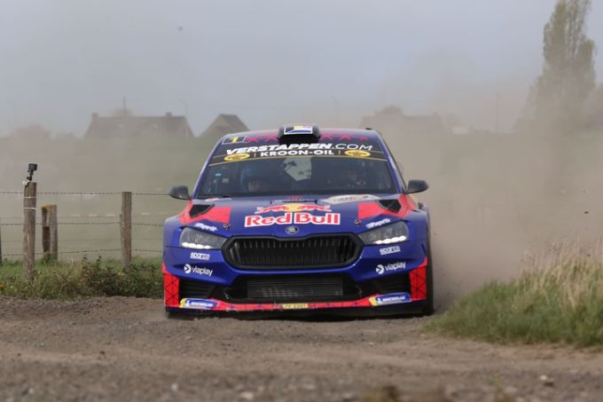 TAC Rally Tielt Belgian Rally Championship 2026 Jos Verstappen en Jamoul Renaud Škoda Fabia RS Rally2 Foto 5