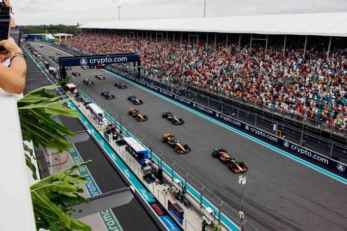 Start Formule 1 Grand Prix Miami 2025